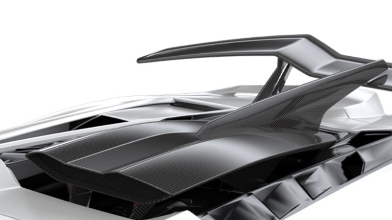 Photo of 1016 Industries Carbon Roof Scoop for the Lamborghini Revuelto - Image 2